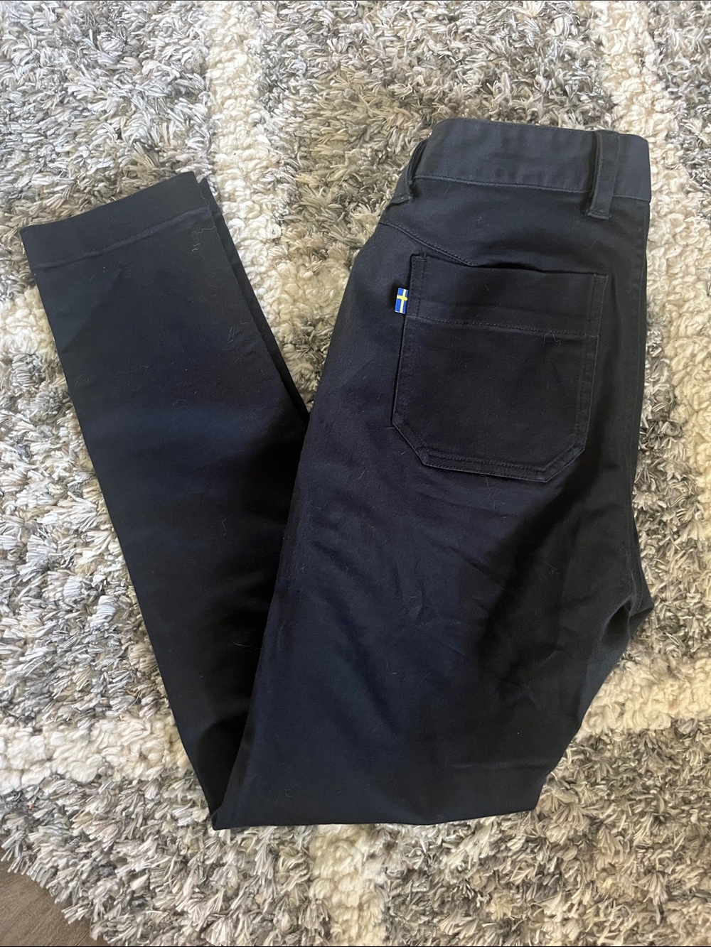 Fjallraven Black Pants Skinny
